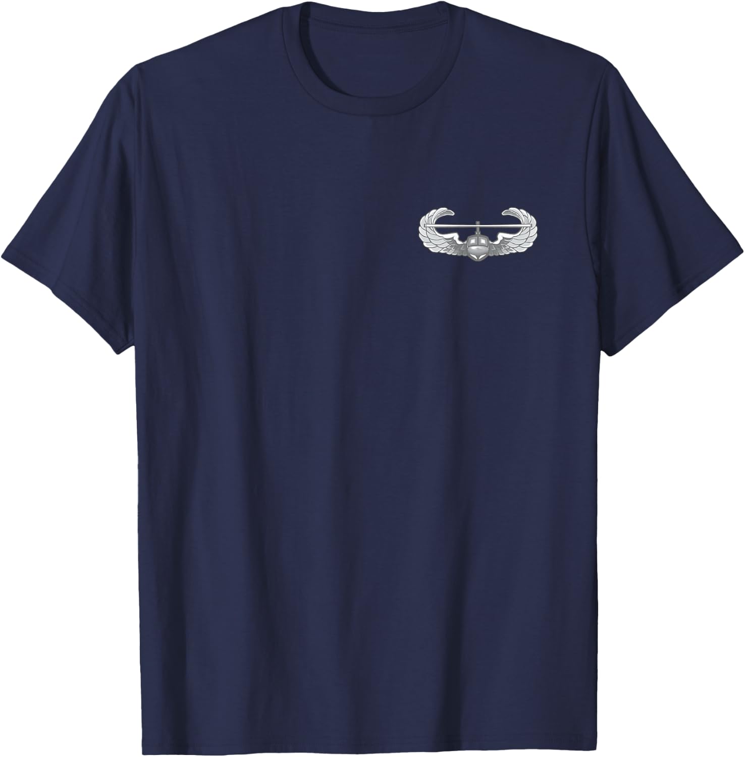AIR Assault Badge US Army Helicopter Wings T-Shirt - T-Shirt | Navy