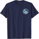 Kirra Beach, Queensland, Big Wave Surf graphic T-Shirt - T-Shirt | Navy