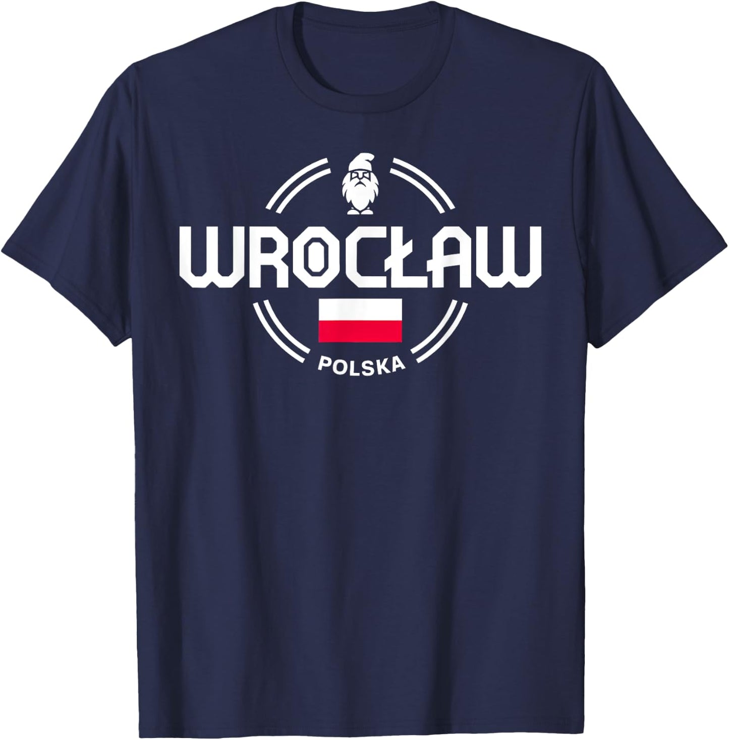 Wroclaw Poland Poland City Pride , Black, S T-Shirt - T-Shirt | Navy