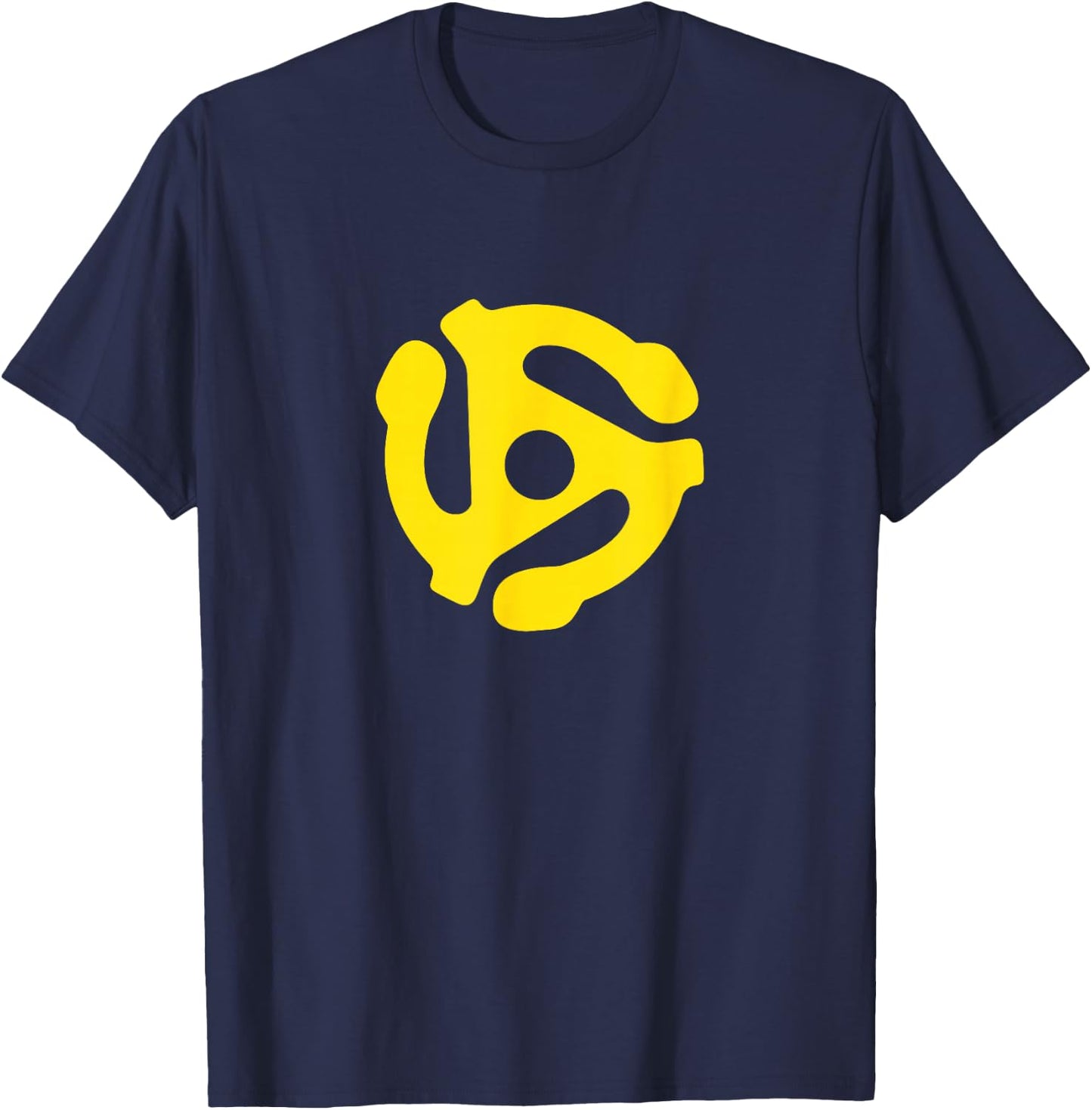 45 Vinyl Record Insert T-Shirt - T-Shirt | Navy