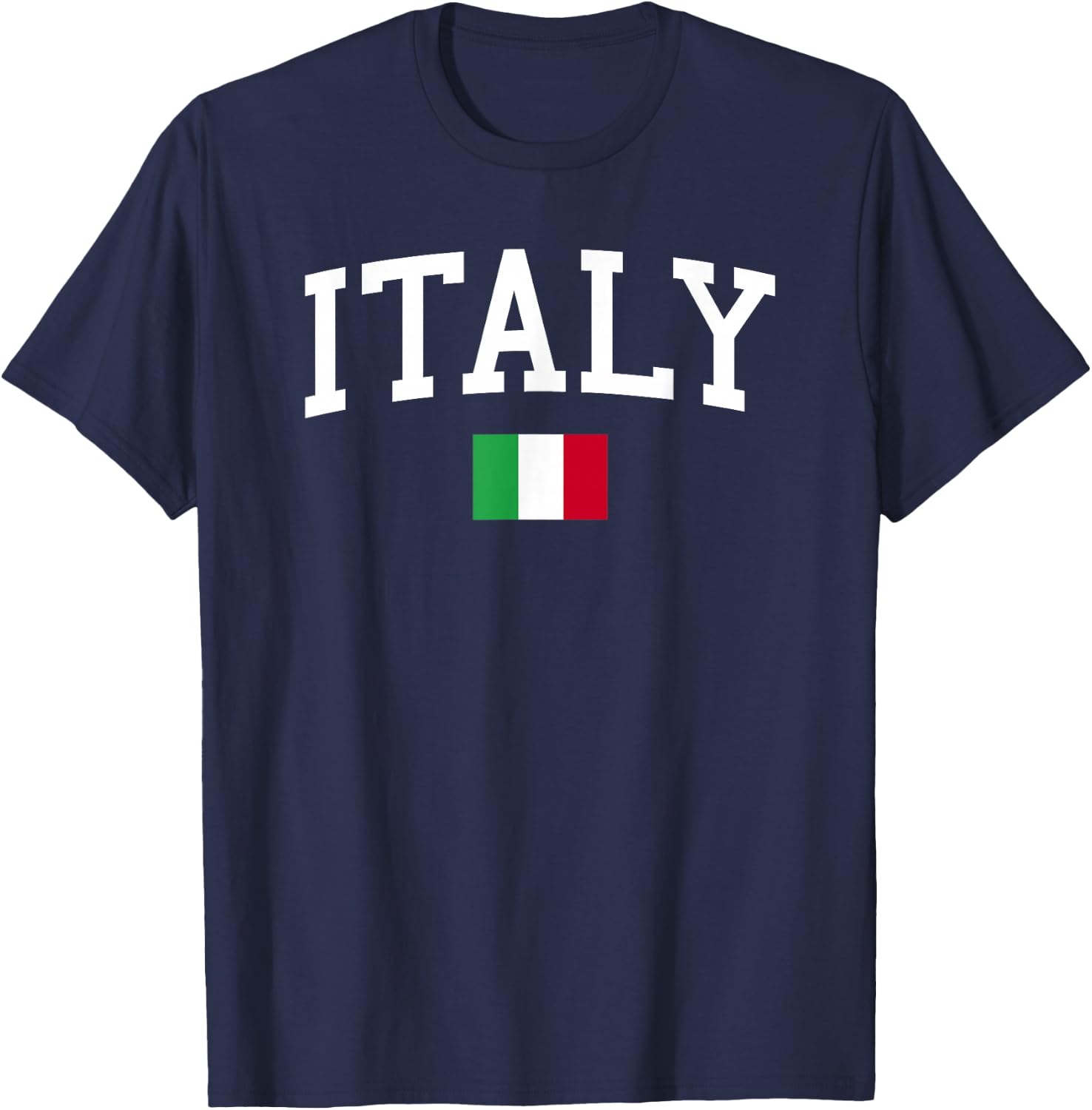 Drapeau Italien pour Homme, Femme, Enfant T-Shirt - T-Shirt | Navy