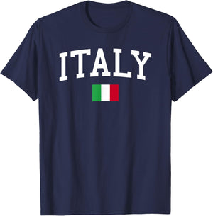 Drapeau Italien pour Homme, Femme, Enfant T-Shirt - T-Shirt | Navy