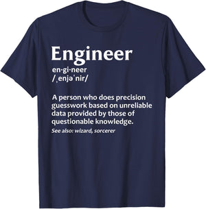 Engineer Art Women Civil Electrical Aerospace Grad T-Shirt - T-Shirt | Navy