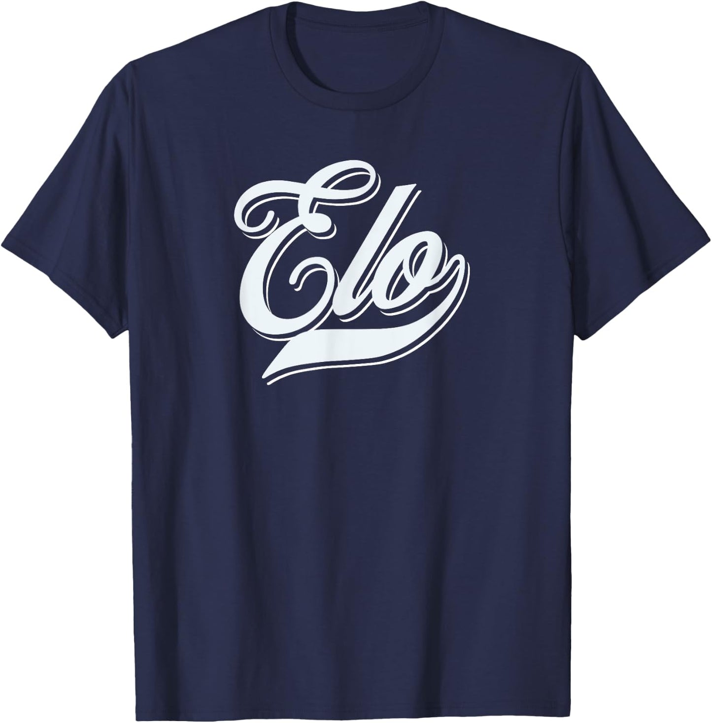 Man Boys Funny Gift Humour Name For Elo T-Shirt - T-Shirt | Navy