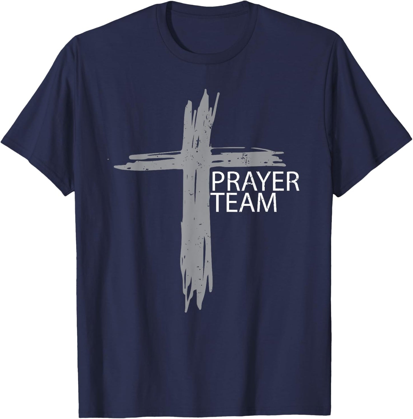 Prayer Team Shirt for Christian Church Pray worship Jesus T-Shirt - T-Shirt | Navy