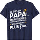 Je Suis Un Papa Marathonen Funny Father's Day T-Shirt - T-Shirt | Navy