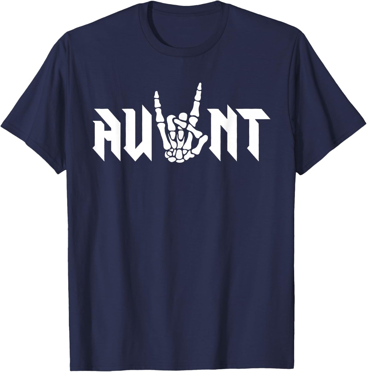 Aunt Of The Bad Two the Bone Birthday 2 Years Old Birthday T-Shirt - T-Shirt | Navy