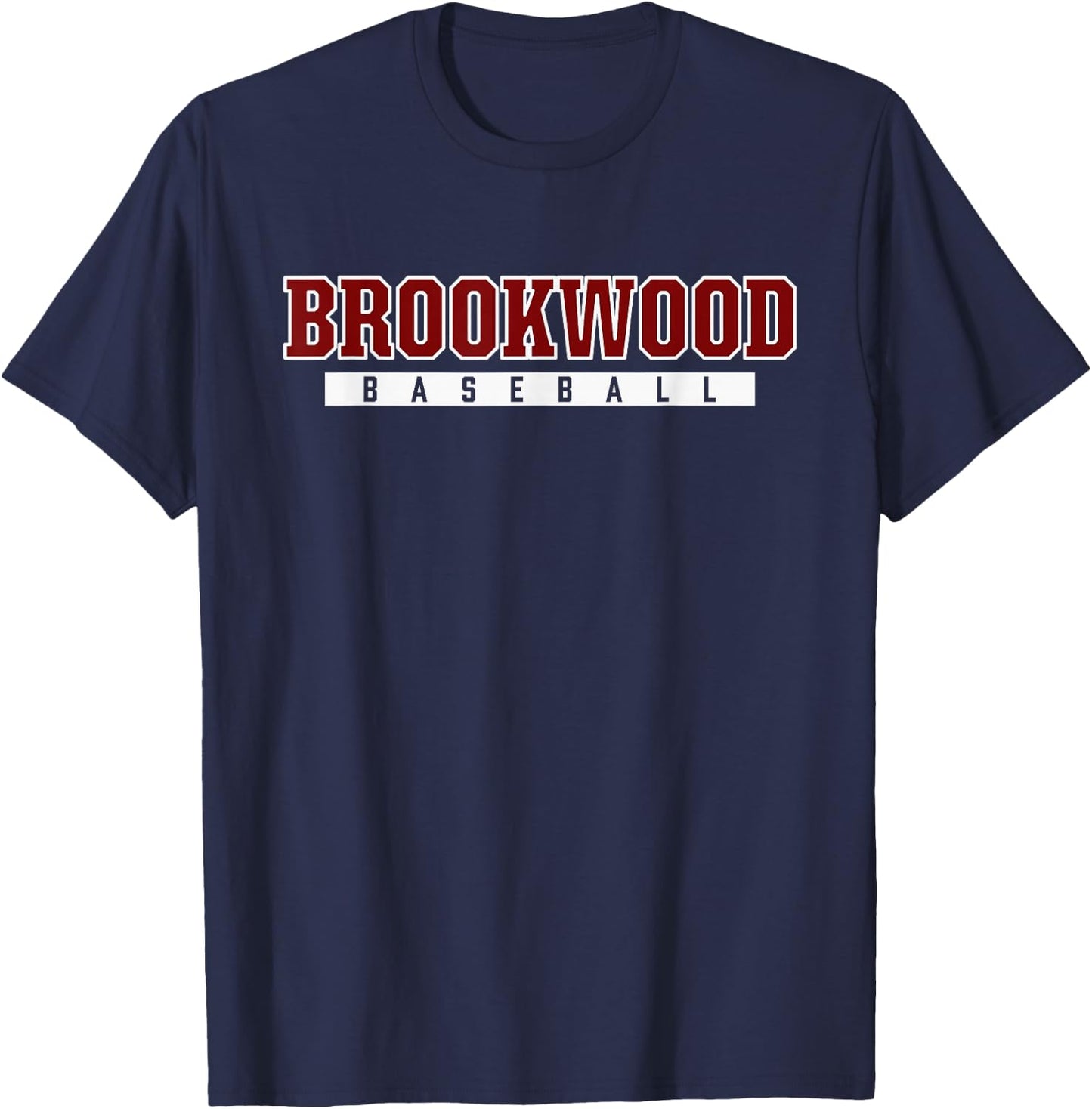 Brookwood High School Baseball T-Shirt - T-Shirt | Navy