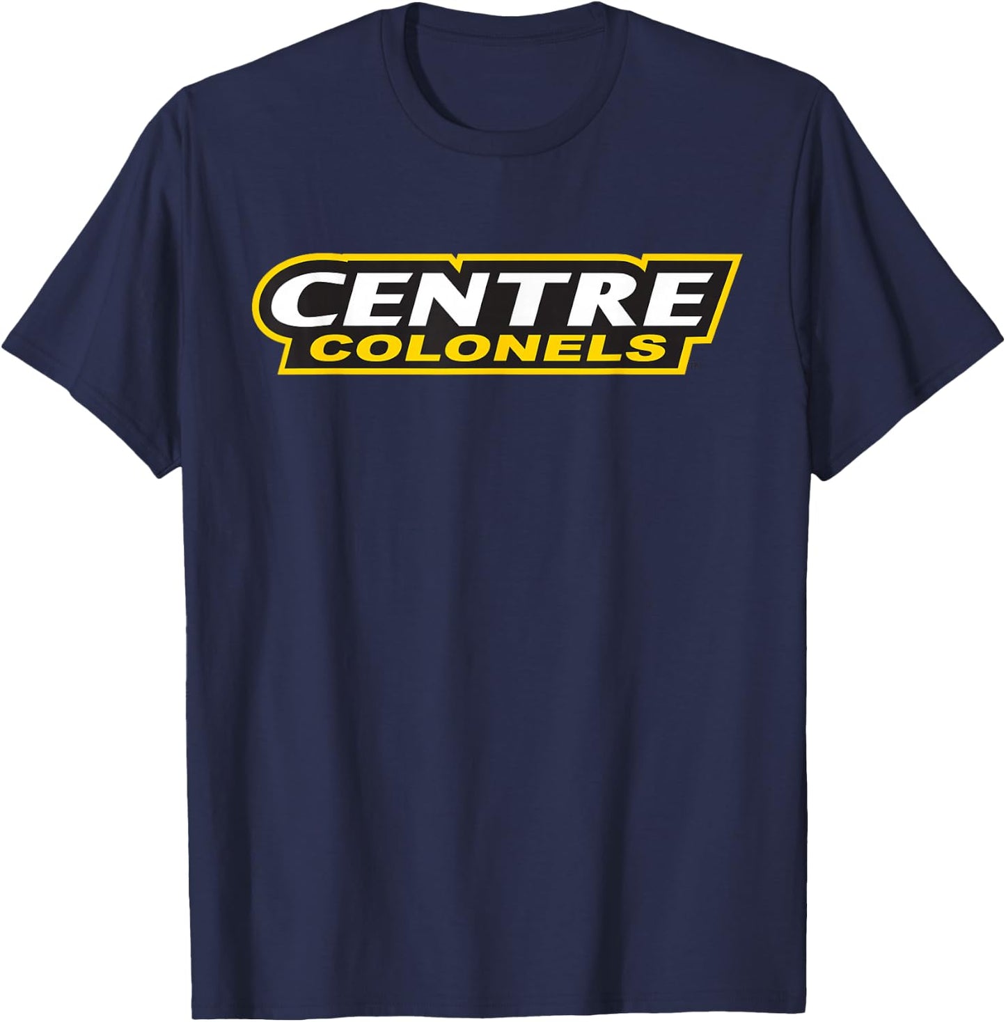 Centre College Colonels Text Logo T-Shirt - T-Shirt | Navy