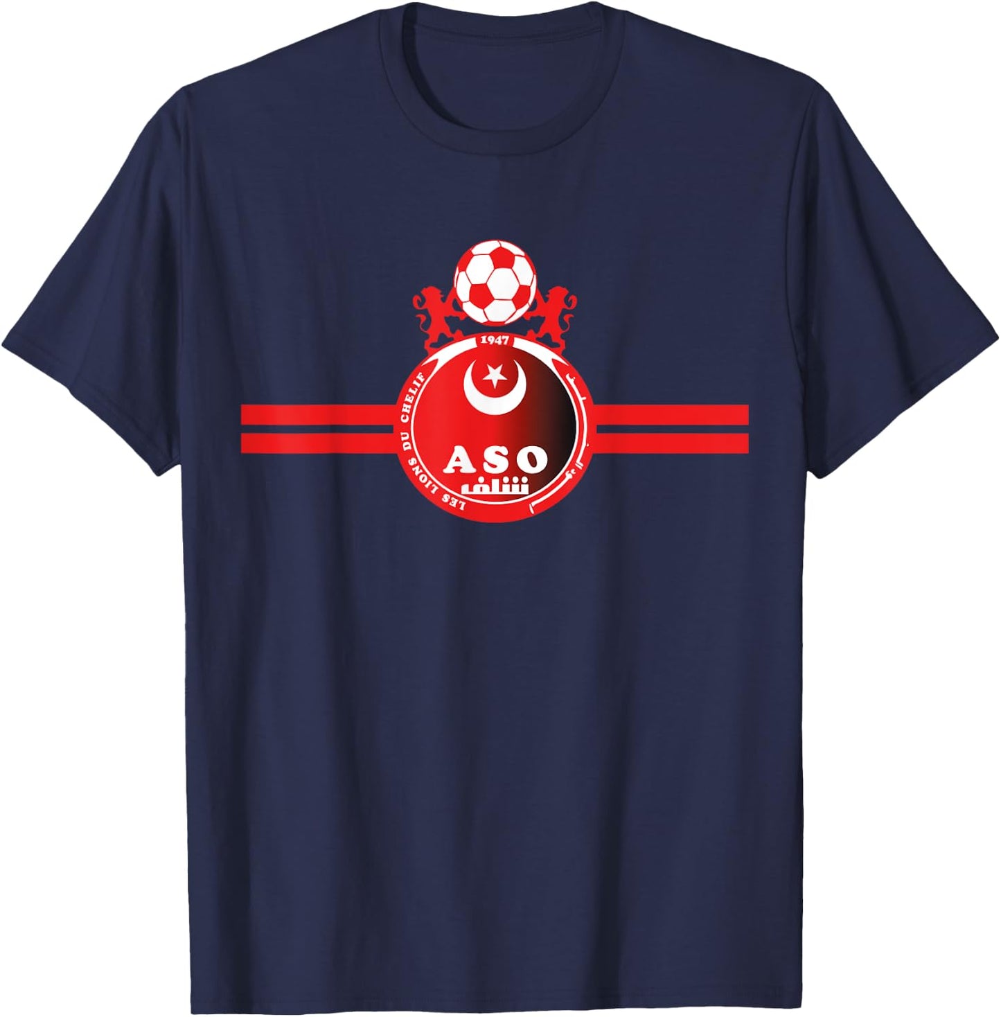 Aso Chlef 1947 Al-asnam Jawarih 02 Algeria Cheb Azzedine T-Shirt - T-Shirt | Navy