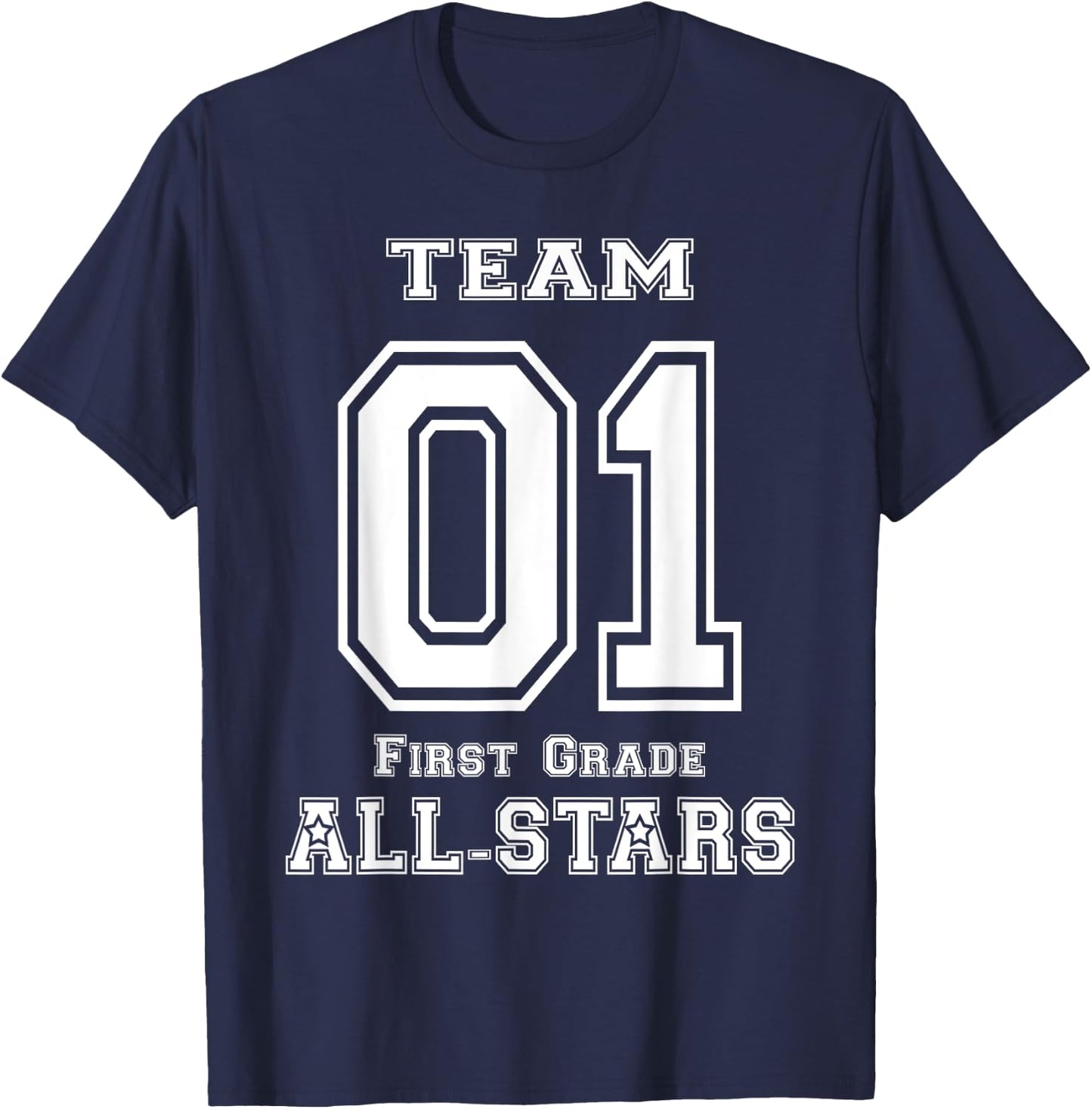 Team 1st Grade All-stars Sport Jersey T-Shirt - T-Shirt | Navy