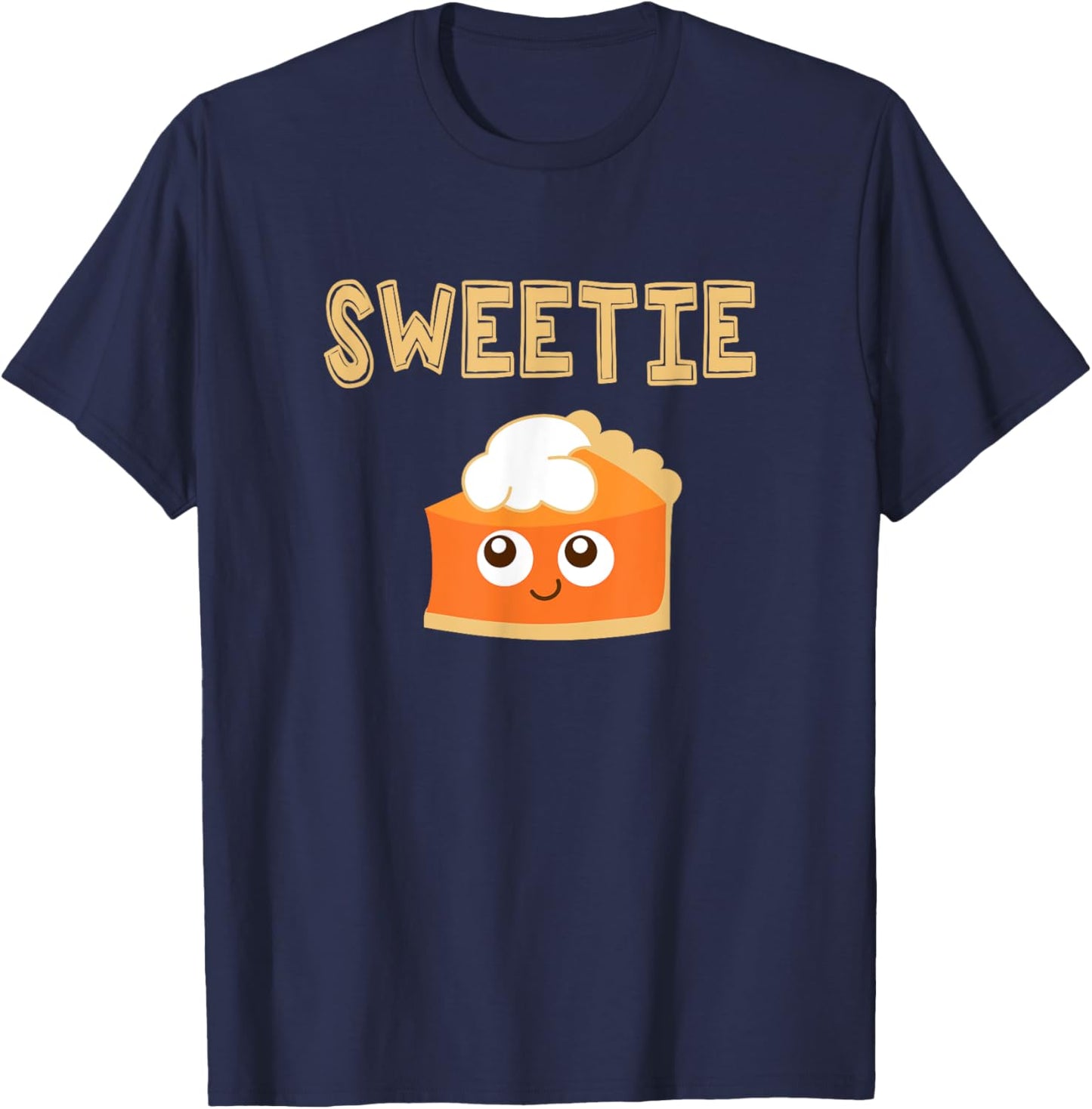 Thanksgiving Sweetie Pie Girls T-Shirt - T-Shirt | Navy