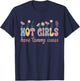 Hot Girls Have Tummy Issues Funny Digestive Stomach Problems T-Shirt - T-Shirt | Navy