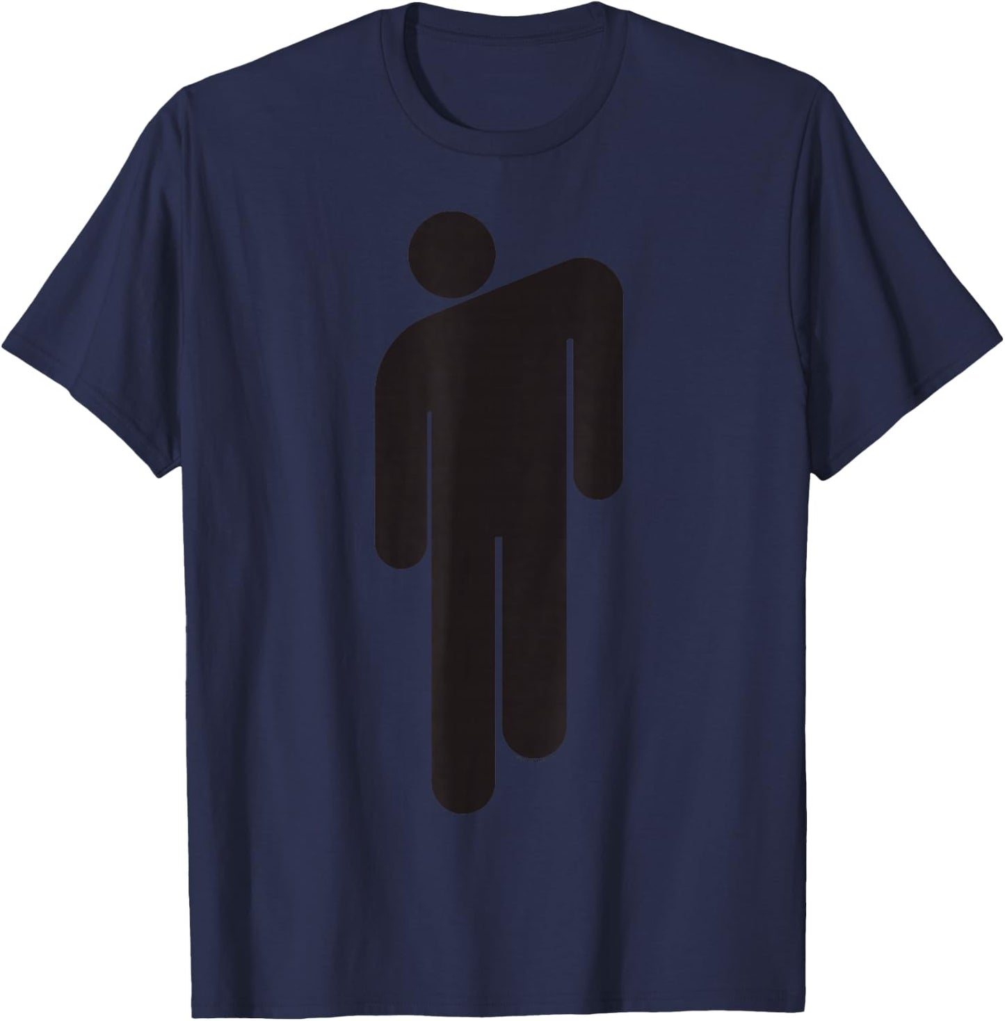 Billie Eilish Male Icons Music by Rock Off T-Shirt - T-Shirt | Navy