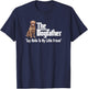 The Chesapeake Bay Retriever Dogfather T-Shirt - T-Shirt | Navy