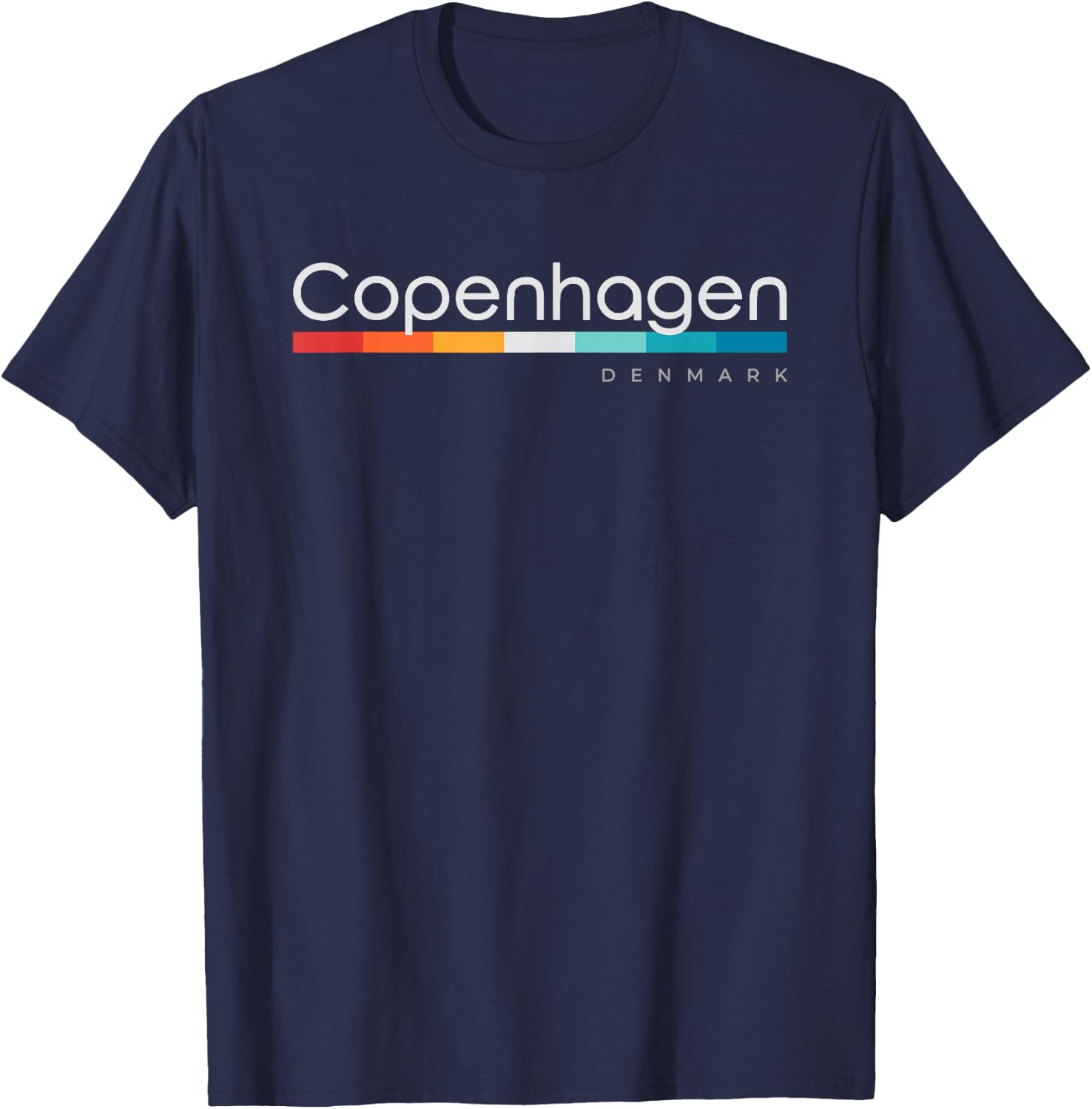 Copenhagen Denmark T-Shirt - T-Shirt | Navy