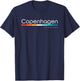 Copenhagen Denmark T-Shirt - T-Shirt | Navy