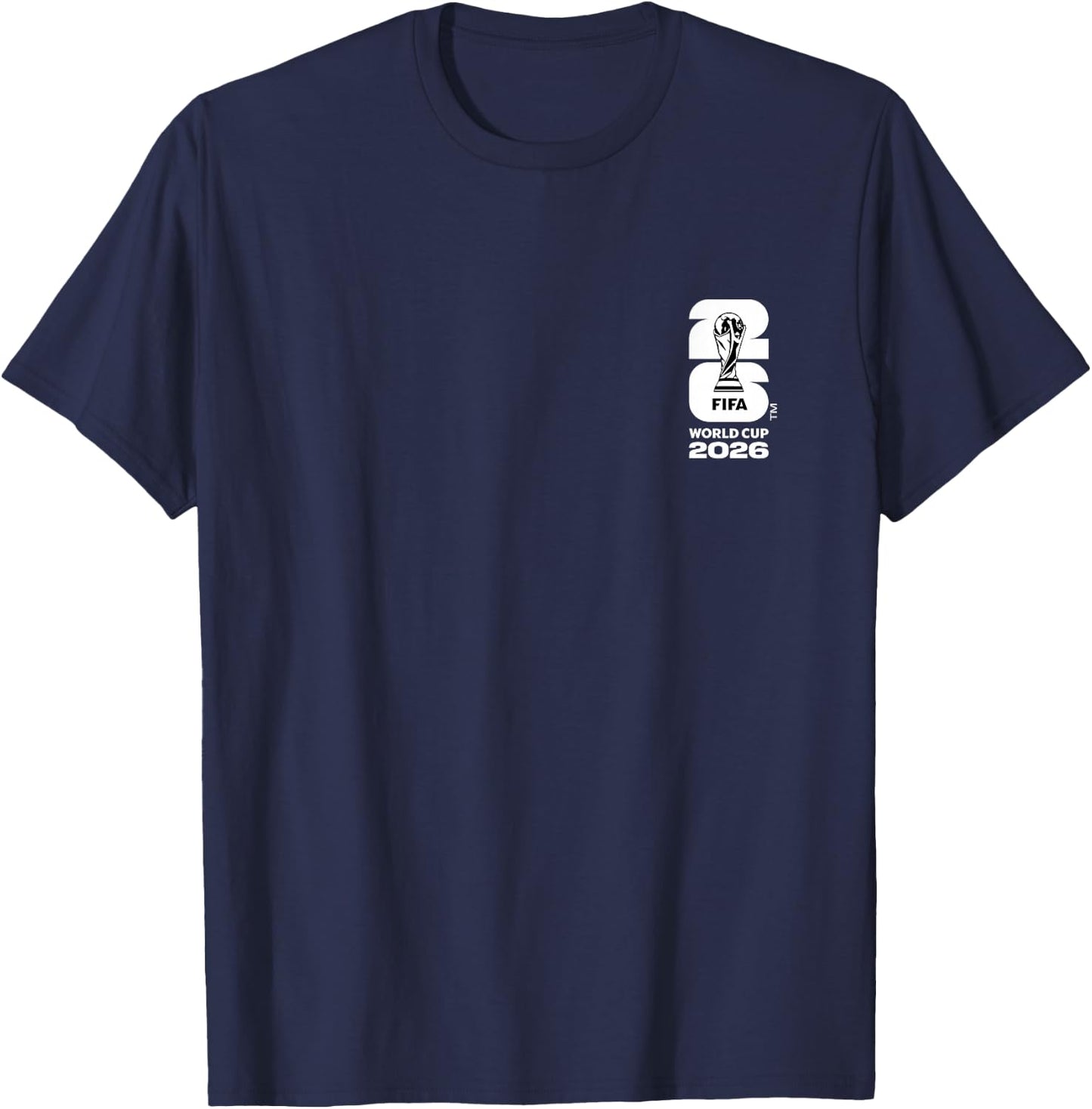 FIFA World CUP26 Turkey Country Ball T-Shirt - T-Shirt | Navy