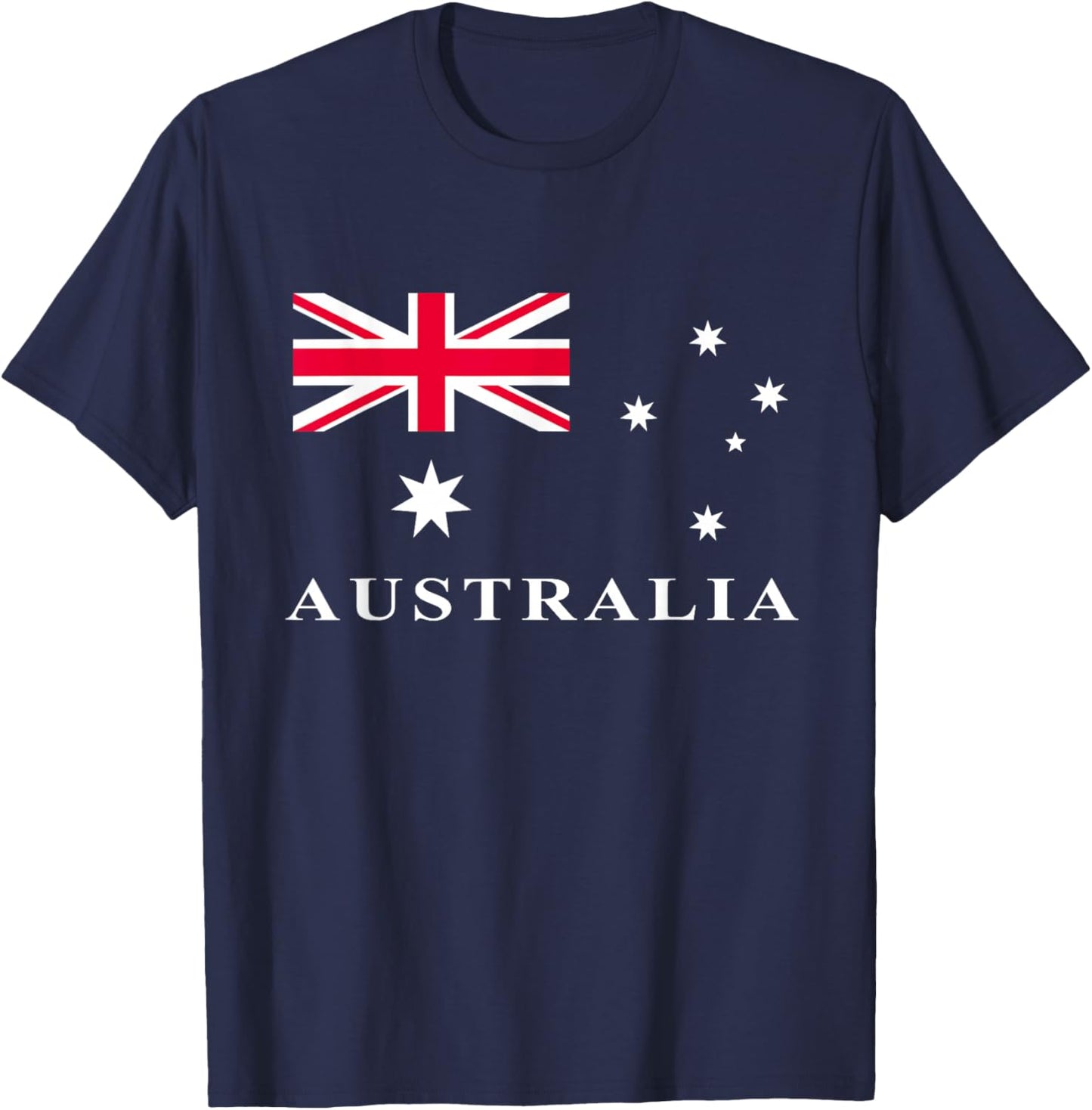 Australian Flag Australia T-Shirt - T-Shirt | Navy