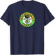 El Rancho Hotel Haiti's Finest Vintage Travel Sticker T-Shirt - T-Shirt | Navy
