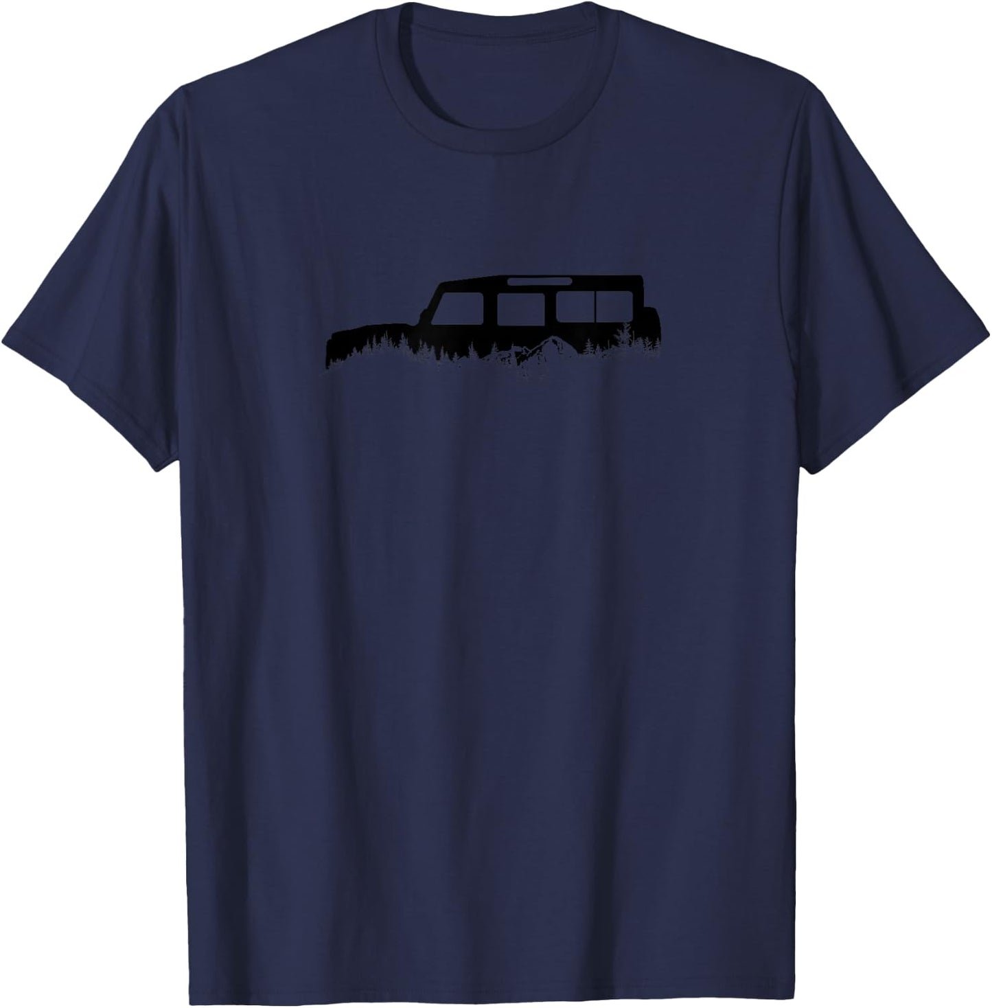 4x4 Offroad klassischer englischer Geländewagen TD5 110 T-Shirt - T-Shirt | Navy