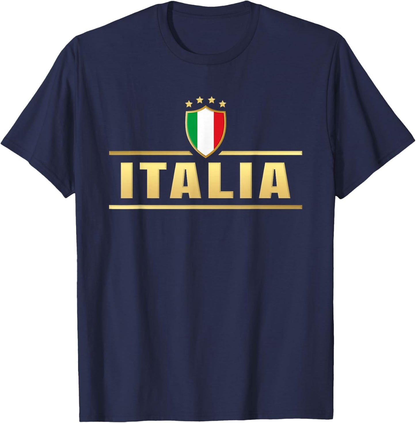 Italy Boys Kids Men Youth Italy , Black, S T-Shirt - T-Shirt | Navy