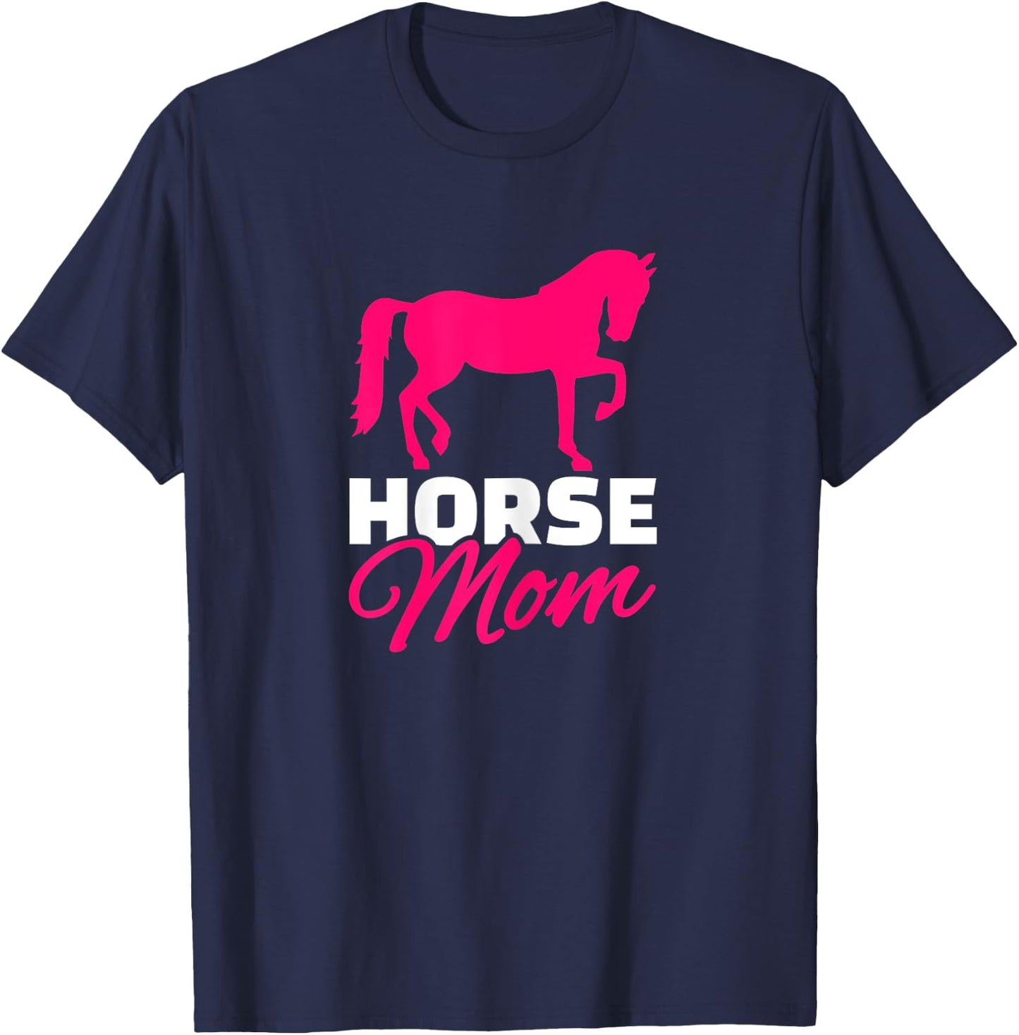 Horse mom T-Shirt - T-Shirt | Navy