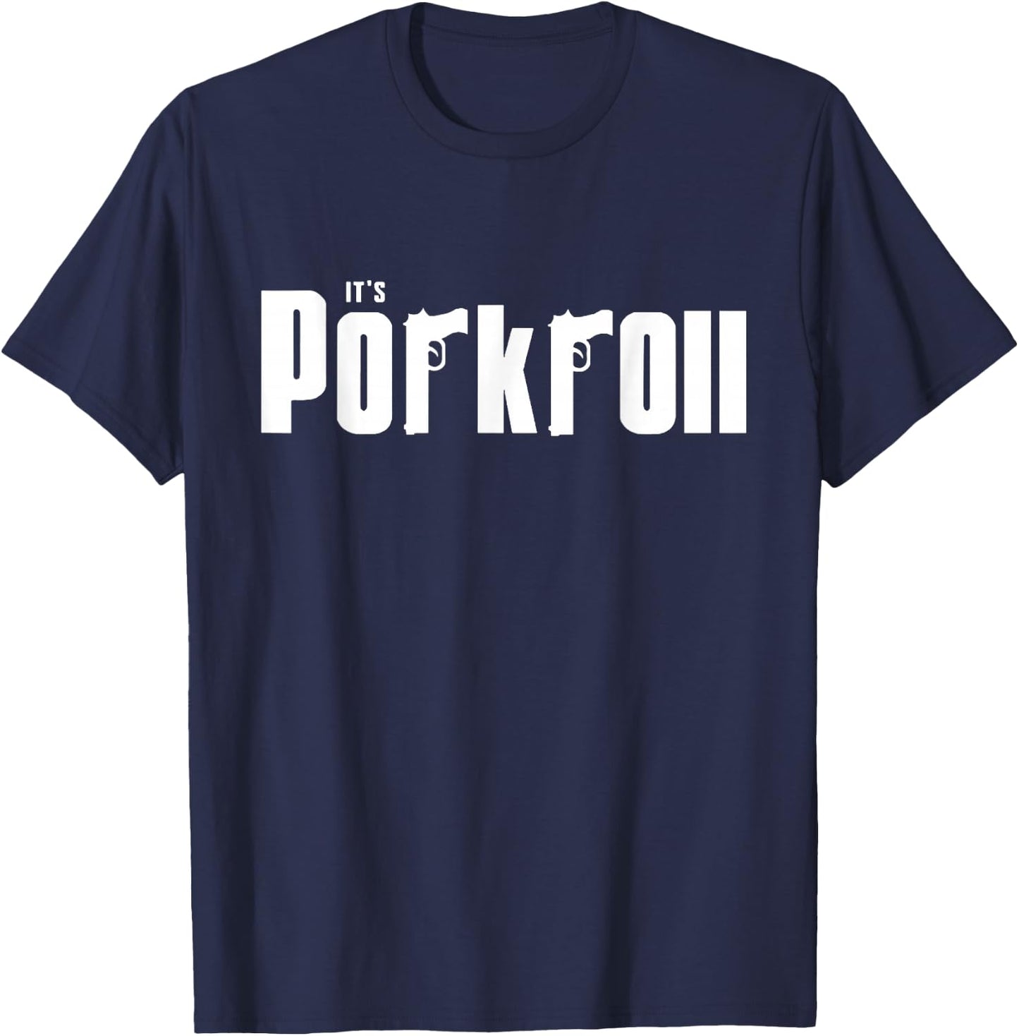 Taylorham Pig Roll It's New Jersey T-Shirt - T-Shirt | Navy