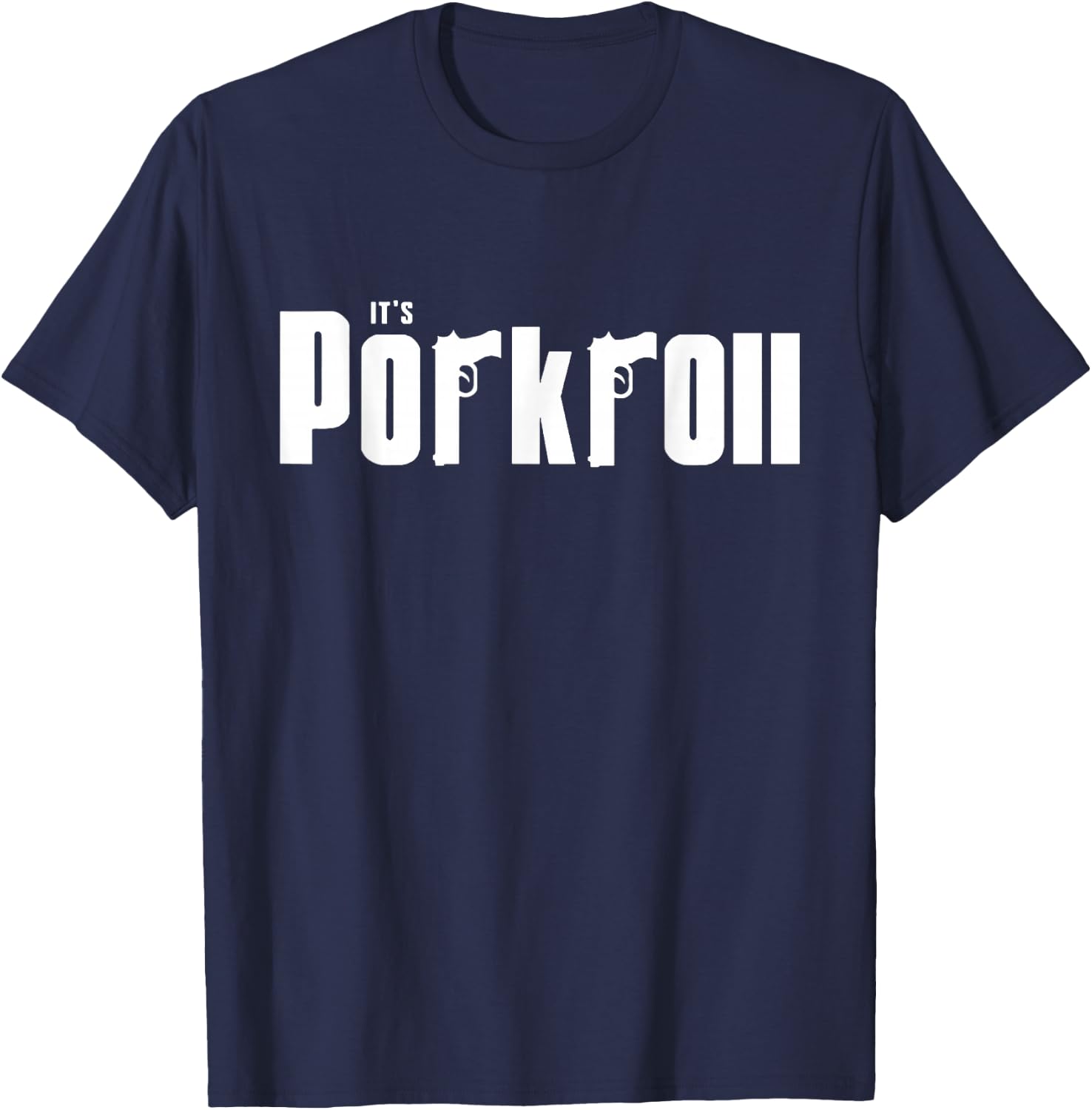 Taylorham Pig Roll It's New Jersey T-Shirt - T-Shirt | Navy