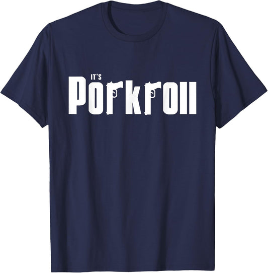 Taylorham Pig Roll It's New Jersey T-Shirt - T-Shirt | Navy