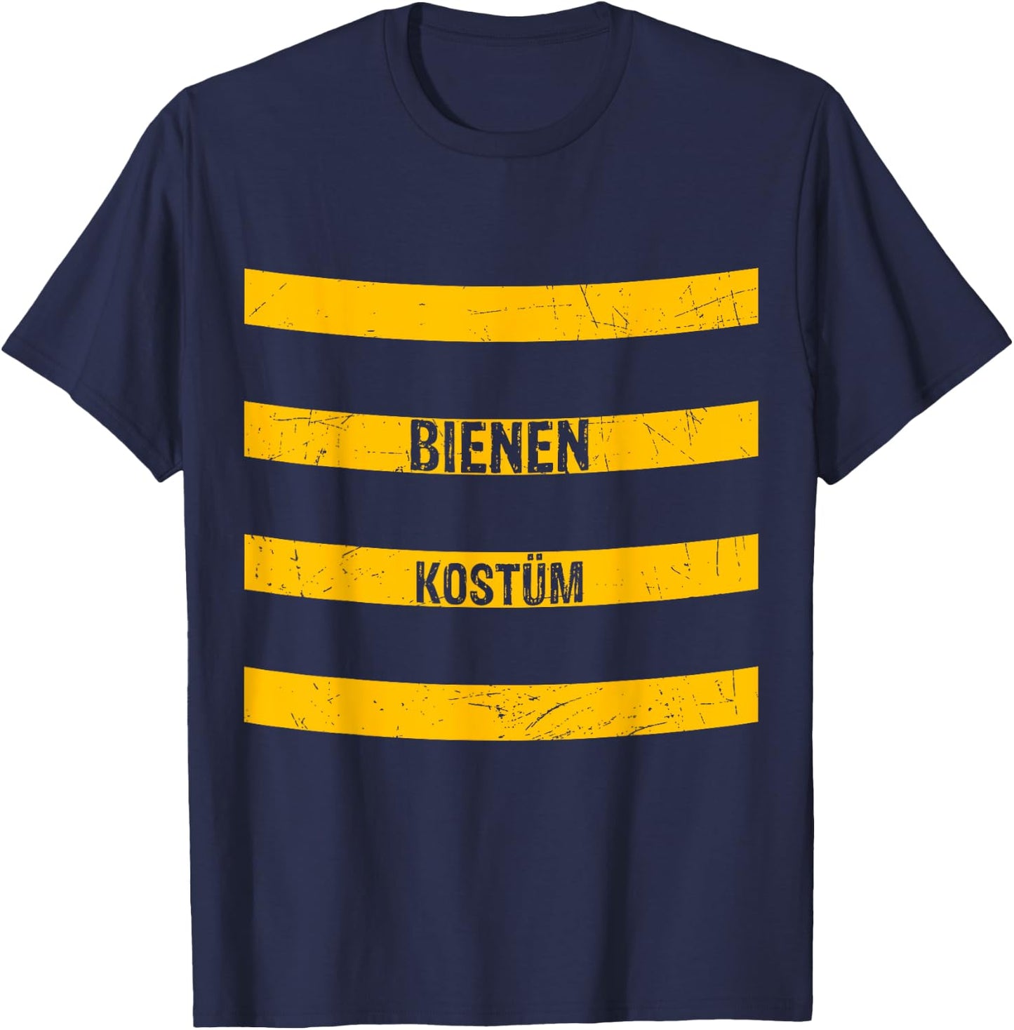 Bee Costume Fancy Dress Carnival Bee Costume Gift , black, s T-Shirt - T-Shirt | Navy