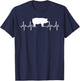 Cute Pig Design Women Kids Pig Farming Pig Lovers T-Shirt - T-Shirt | Navy