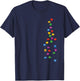 Falling Meeples - Brettspiele T-Shirt - T-Shirt | Navy