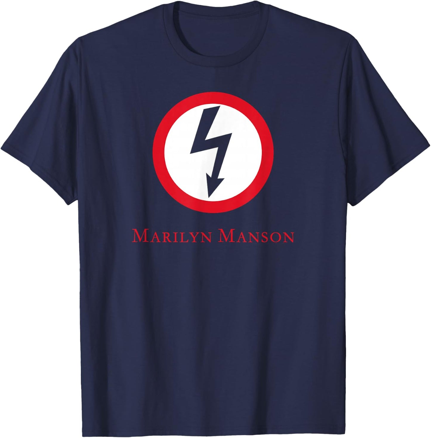 Marilyn Manson – Superstar Shock , Black, S T-Shirt - T-Shirt | Navy