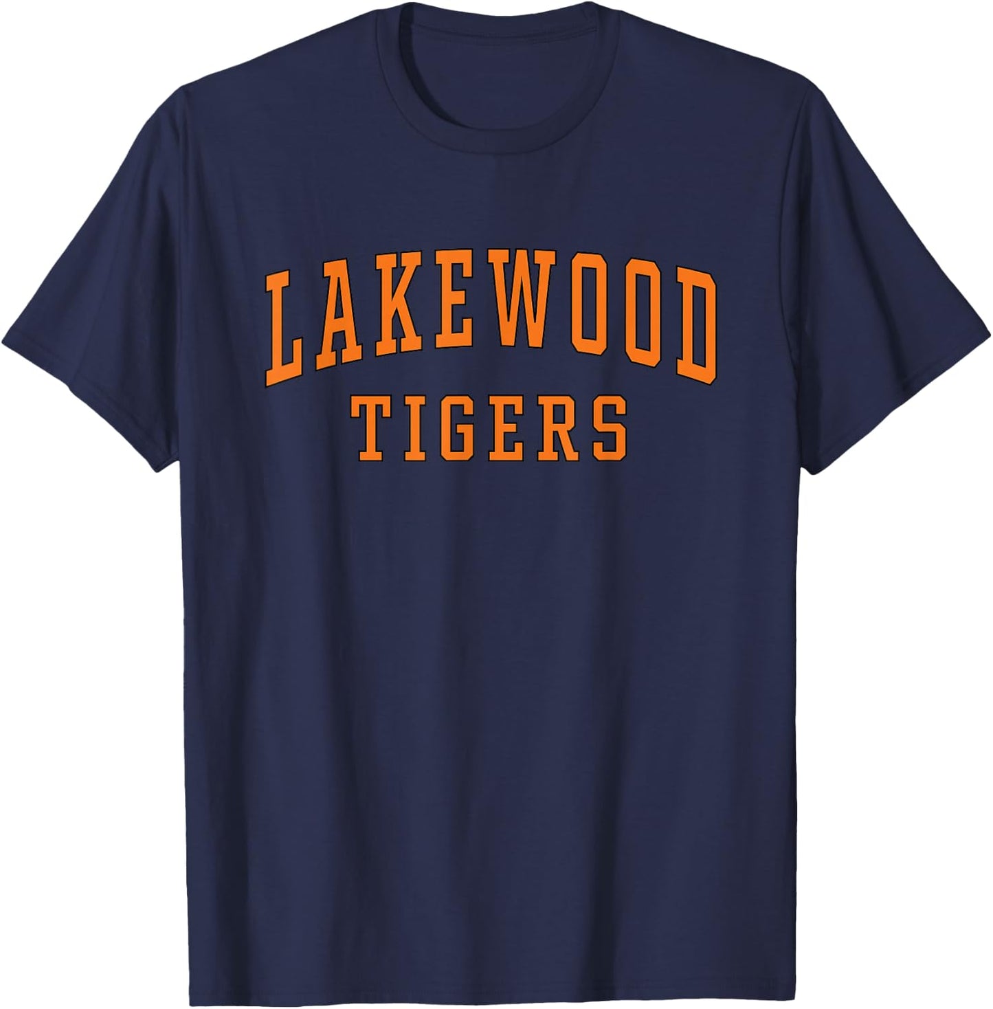 Lakewood High School Tigers C1 T-Shirt - T-Shirt | Navy