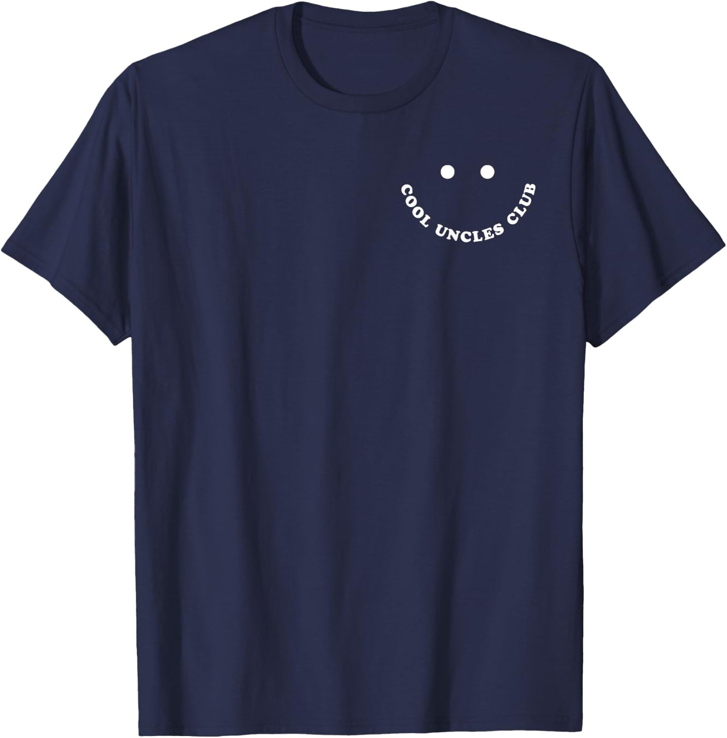 Cool Uncles Club Funny Father's Day Gift , black T-Shirt - T-Shirt | Navy