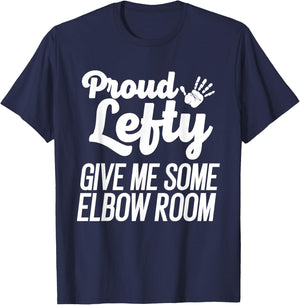 Funny Left Handed Gift Kids Men Women Cool Proud Lefty T-Shirt - T-Shirt | Navy
