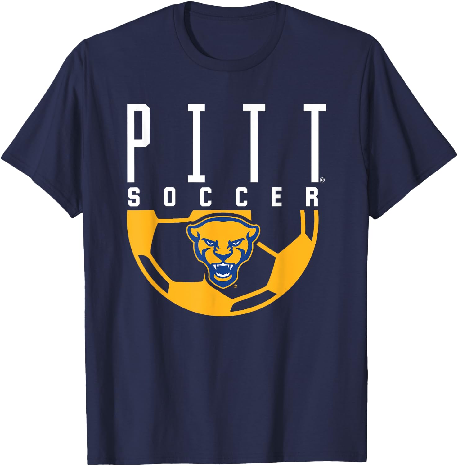 University of Pittsburgh Panthers Soccer T-Shirt - T-Shirt | Navy