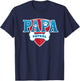 Papa Patrol , black, s T-Shirt - T-Shirt | Navy