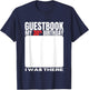 My 30th Birthday Guestbook 30 Years Birthday Party Sign My T-Shirt - T-Shirt | Navy