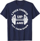 I Pick Things Up And Put Them Down Funny Weightlifting Gym T-Shirt - T-Shirt | Navy