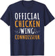 Chicken Wings Lover Buffalo Funny Foodie Fried Fast Food T-Shirt - T-Shirt | Navy