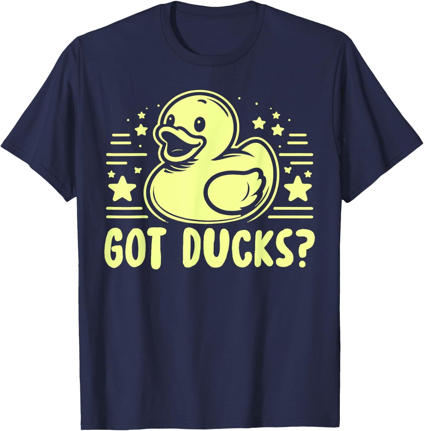 Got Ducks Rubber Duck T-Shirt - T-Shirt | Navy