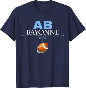 Pride Rugby AB Bayonnais Supporter Man Woman Child , Black, S T-Shirt - T-Shirt | Navy