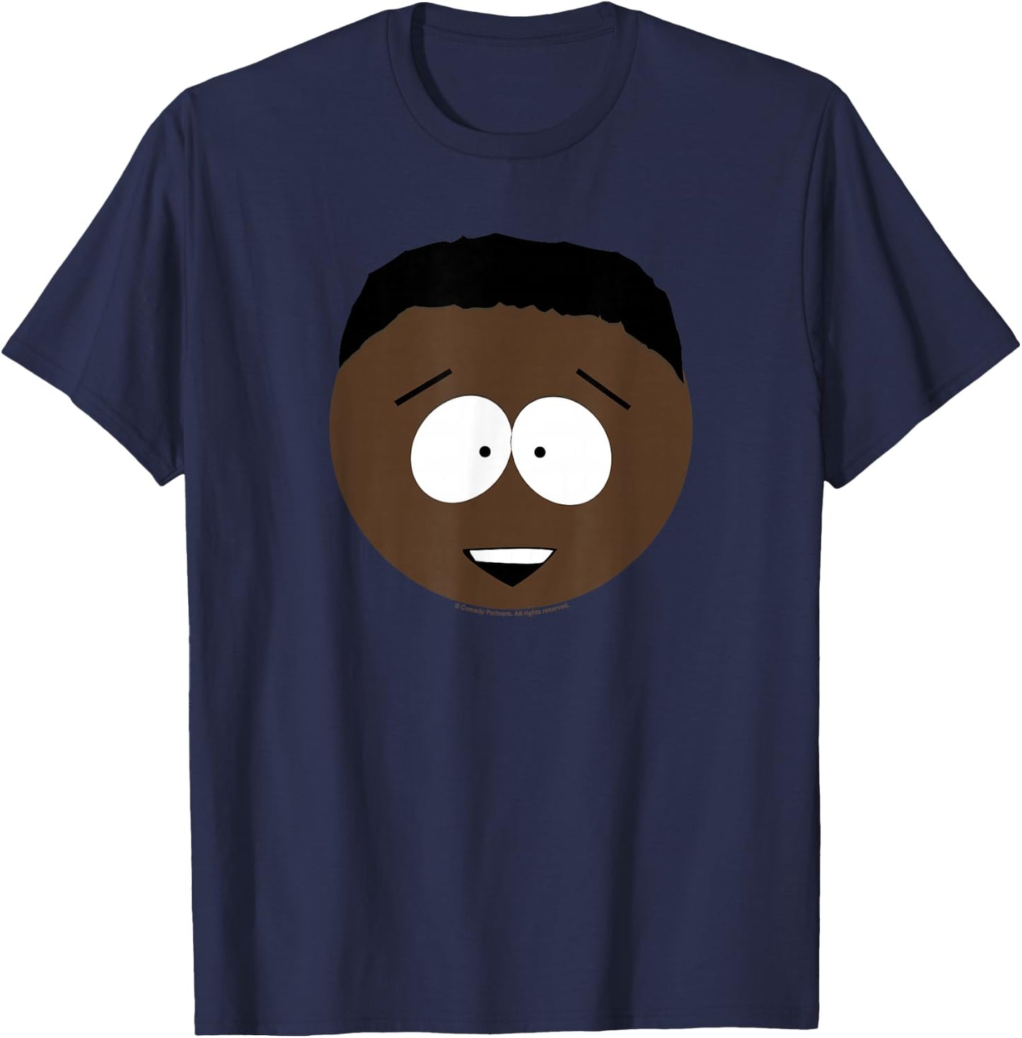 South Park Token Smile Face Halloween T-Shirt - T-Shirt | Navy