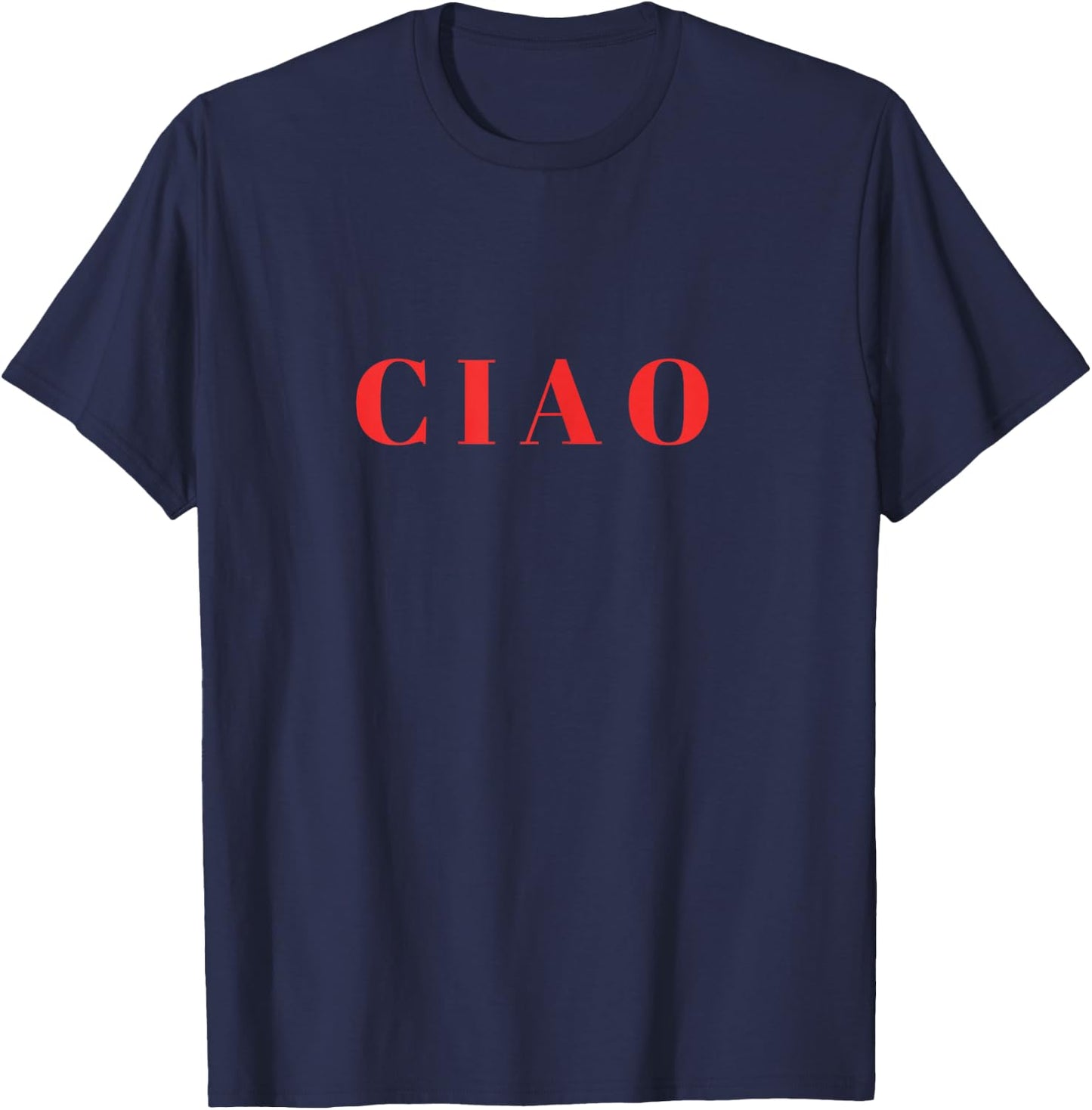 Ciao Italian T-Shirt - T-Shirt | Navy
