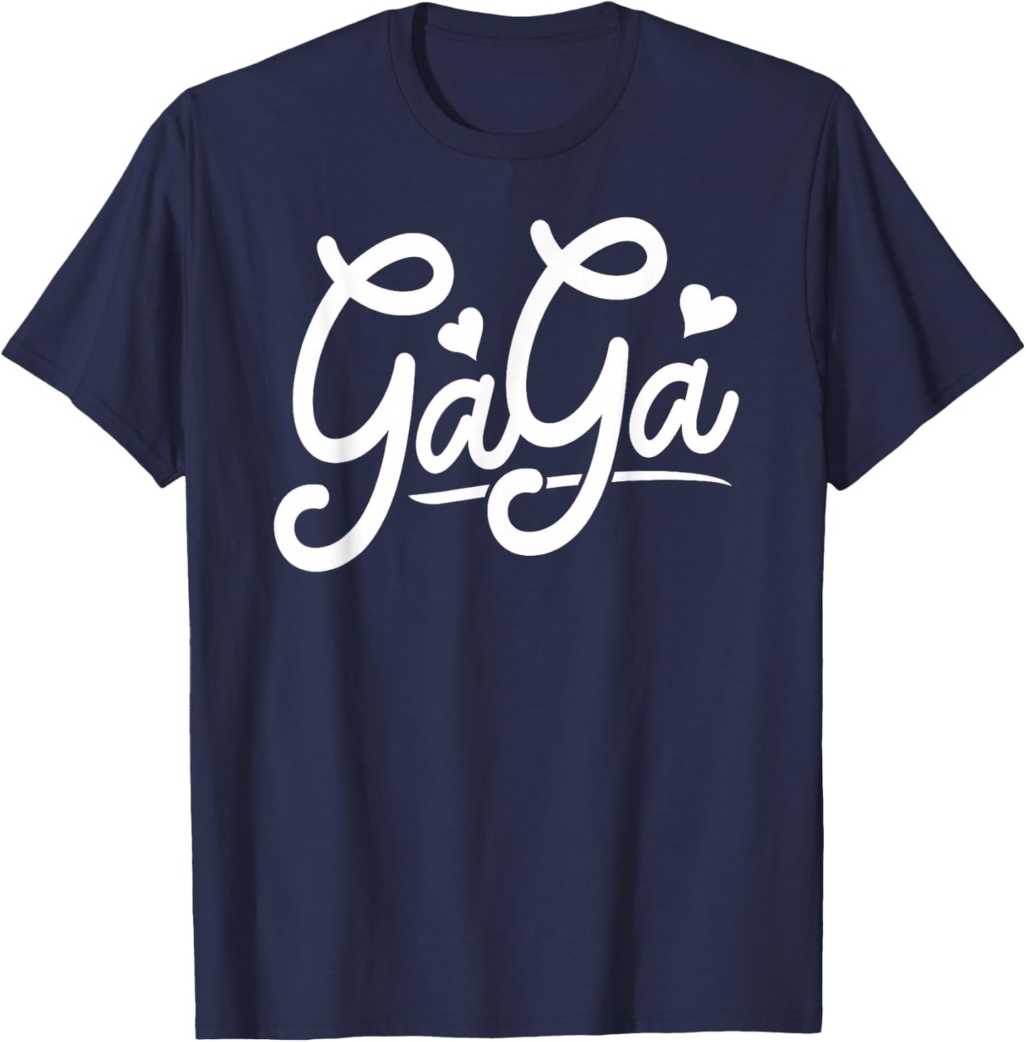 Gaga Gifts from Grandchildren Gaga Shirts Gaga T-Shirt - T-Shirt | Navy
