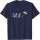 Let it Bee Be Kind Honey Beekeeper T-Shirt - T-Shirt | Navy