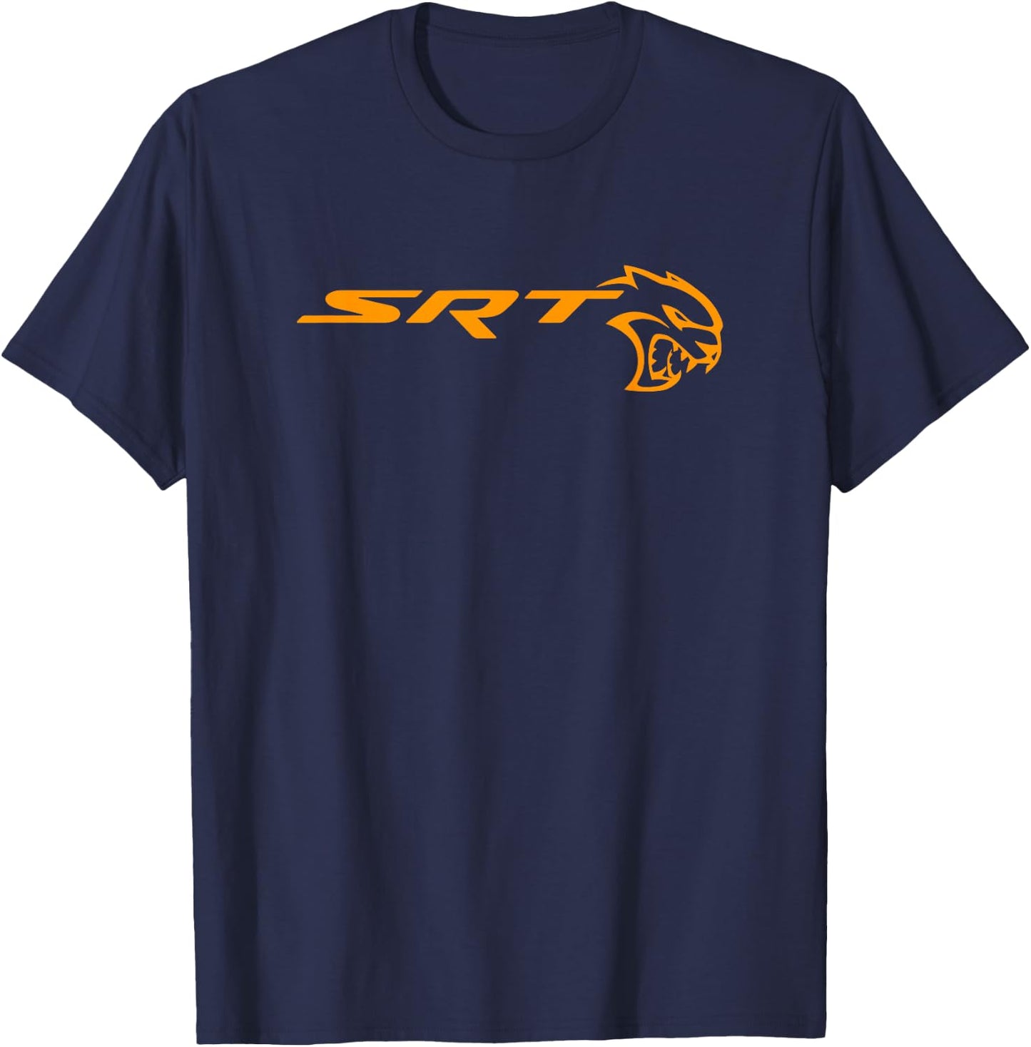 Dodge SRT Hellcat Orange , Black, S T-Shirt - T-Shirt | Navy
