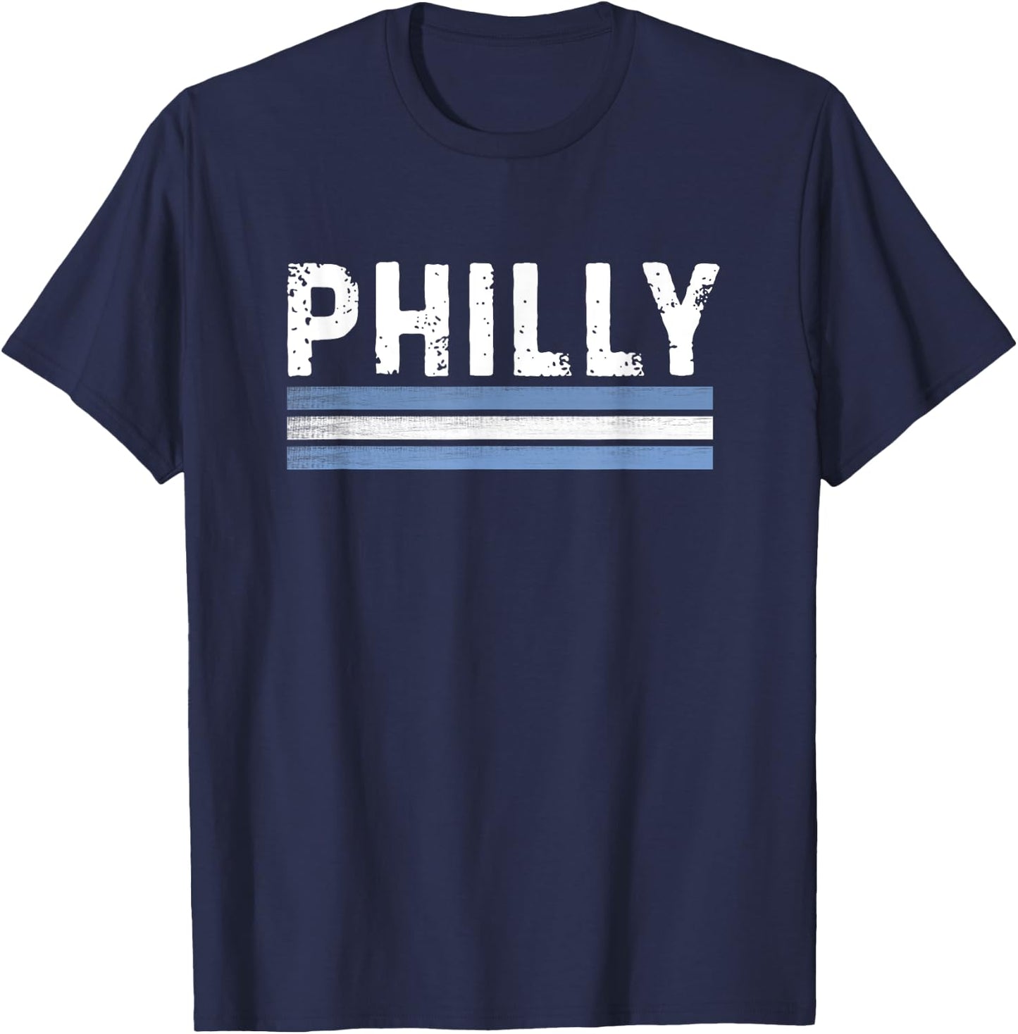 Philly Retro Vintage Philadelphia Pennsylvania Tourism Gift T-Shirt - T-Shirt | Navy